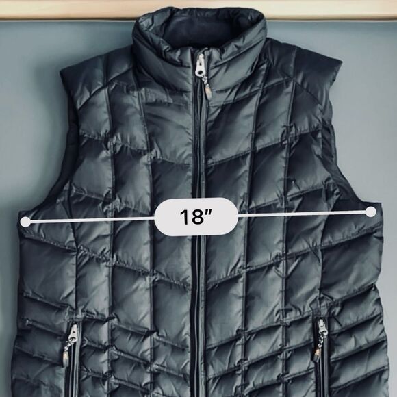 Royal Robbins Black Quilted Down Puffer Vest Size M - Picture 4 of 9